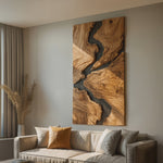 Farmhouse Wooden Rectangle Wall Art For Entryway Design