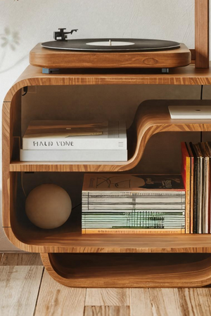 Farmhouse Style Media Cabinet For Entryway Decor