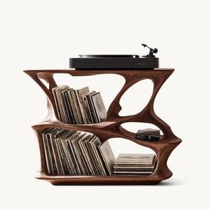 Mid Century Record Stand Vinyl Storage Solution