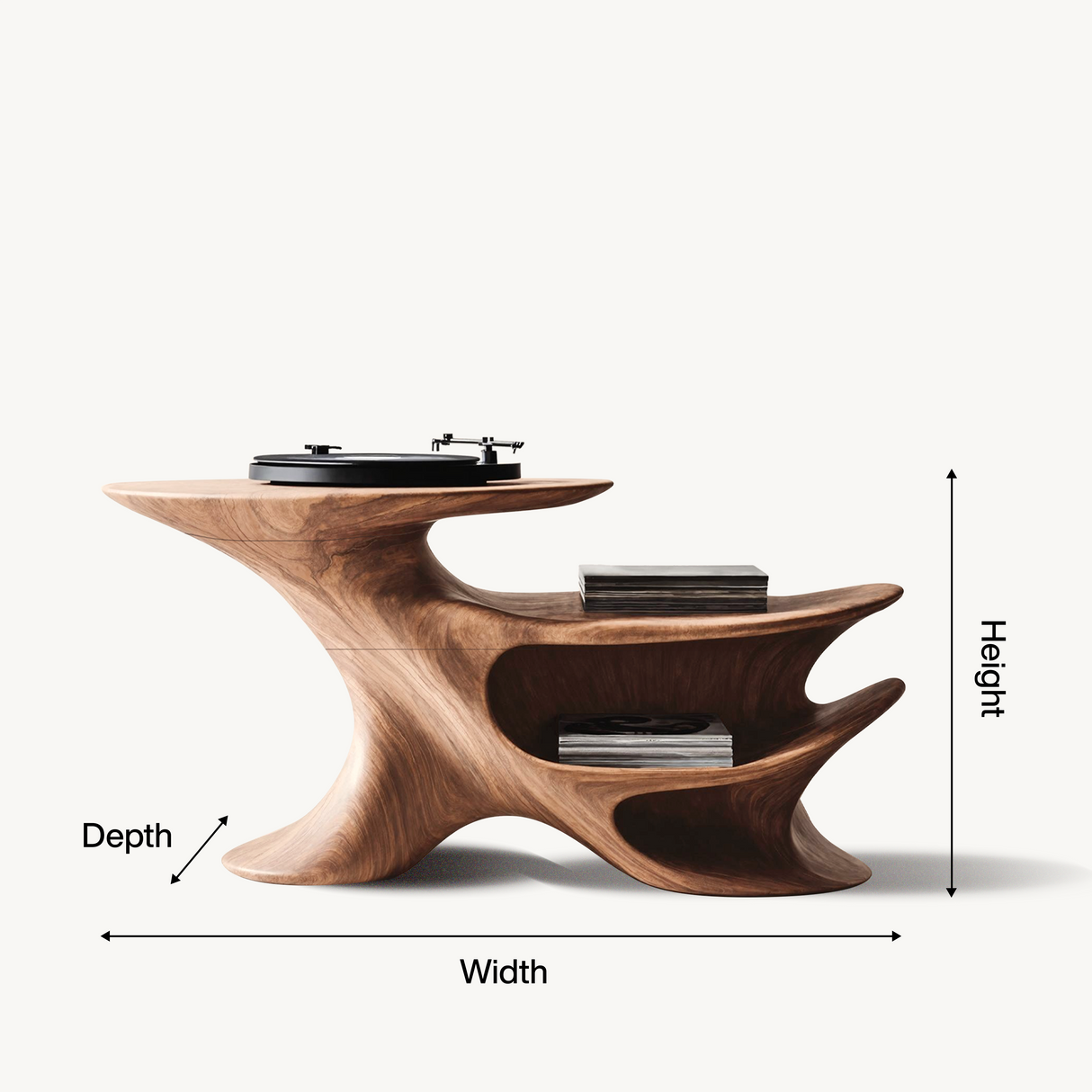 Handcrafted Record Stand Music Lover's Dream