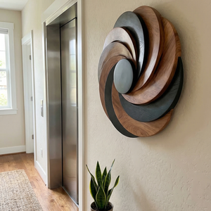 Mid Century Abstract Wall Art For Living Room Decor
