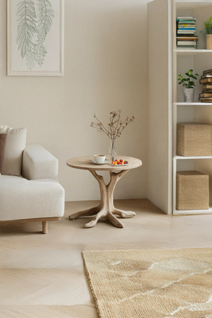 Rustic Wooden End Table For Furniture Decor Practical Living Room