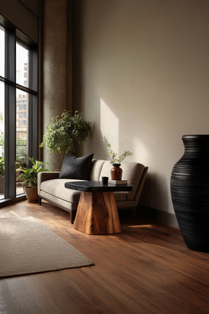 Mid Century Wooden Side Table For Furniture Decor Refresh