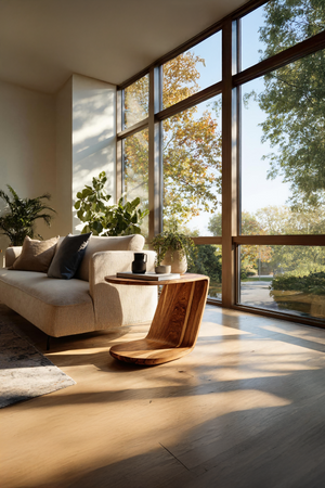 Handcrafted Live Edge Side Table For Furniture Collection