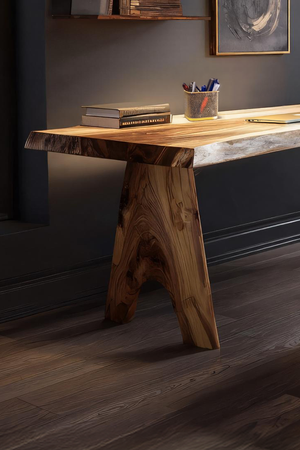 Modern Wooden Desk For Home Study And Creative Space