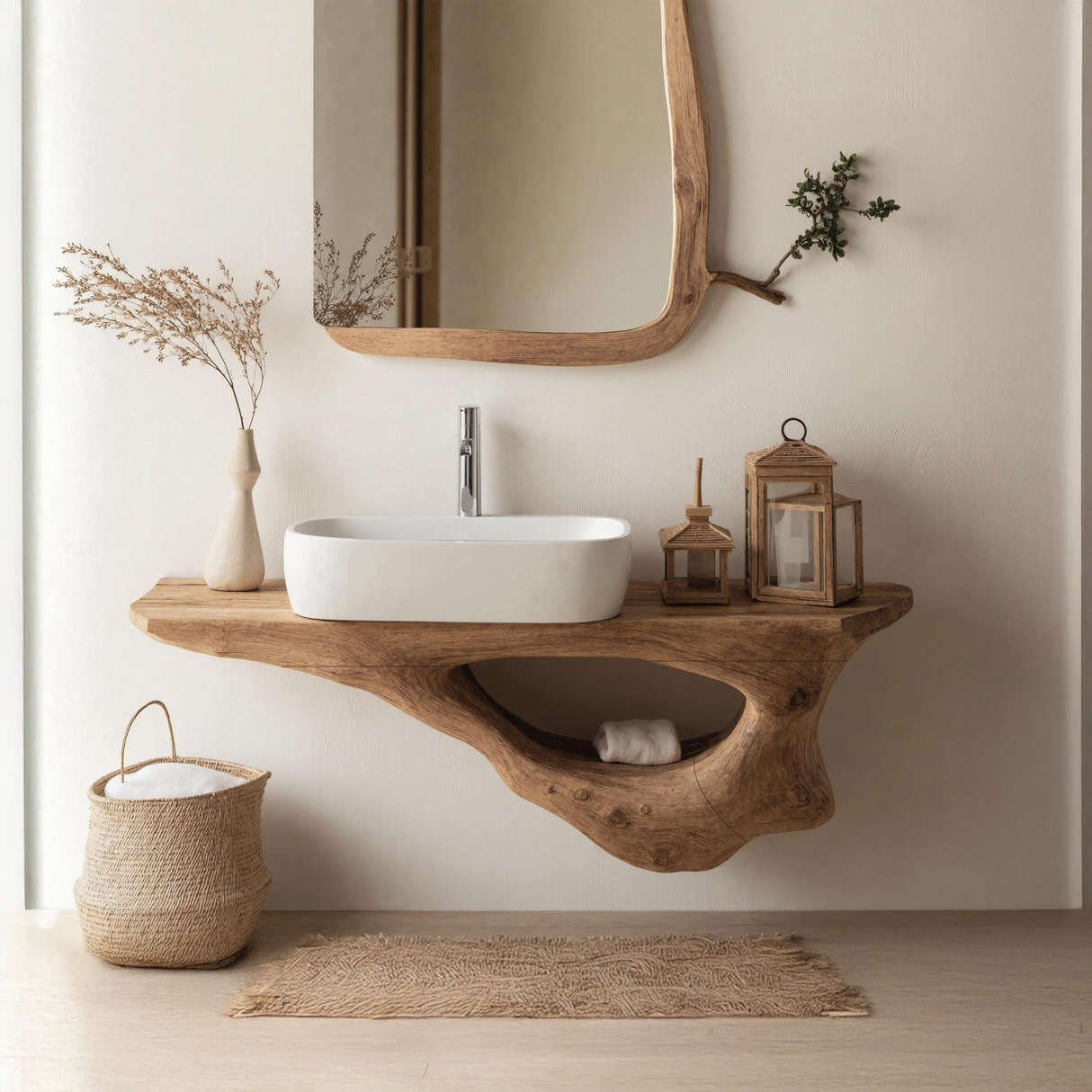 Mid Century Bathroom Furniture Decor Collection