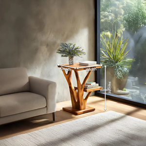 Elegant Side Table Branch Inspired Design For Living