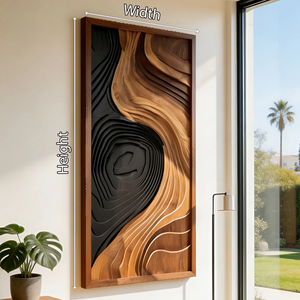 Minimalist Organic Wall Decor For Hallway And Entry Accent