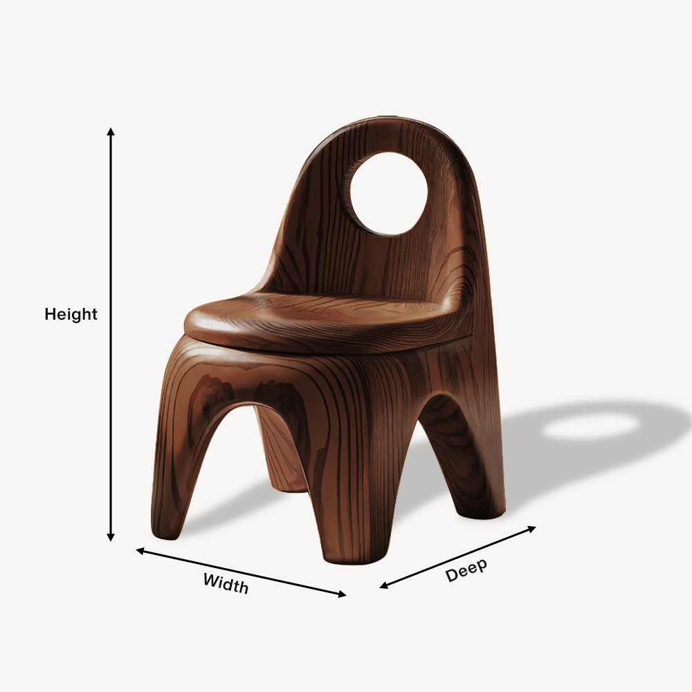 Montessori Toddler Chair Ergonomic Seat Playroom Or Preschool