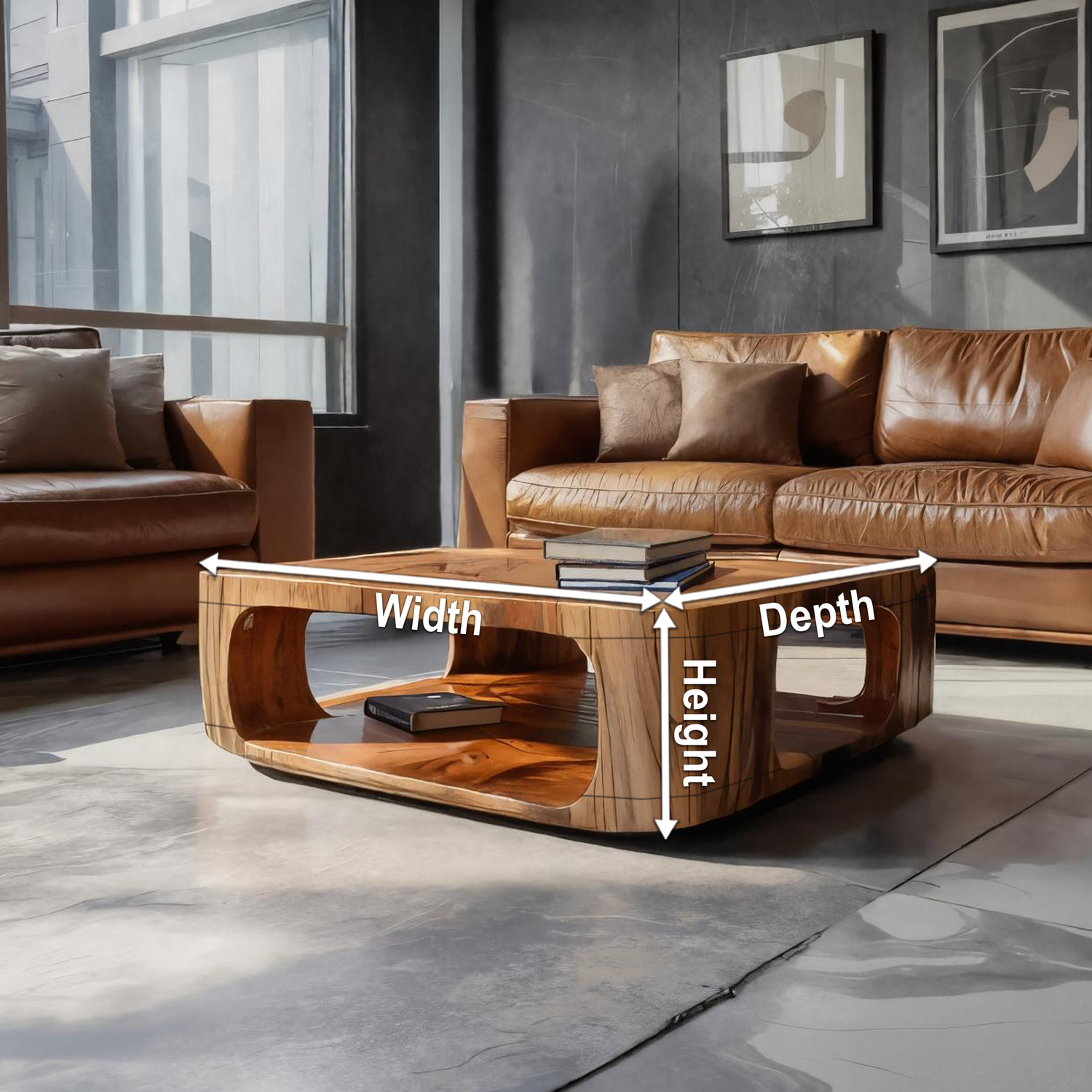 Elegant Handmade Coffee Table For Stylish Interiors