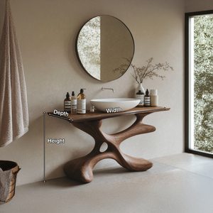 Handcrafted Bathroom Vanity For Furniture Decor Style