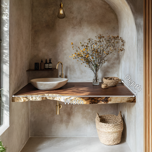 Mid Century Floating Vanity For Stylish Bathroom