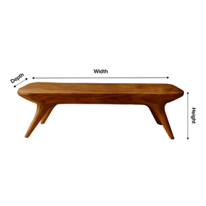 Modern Minimalist Entryway Bench For Hallway Or Bedroom Seating