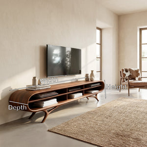 Contemporary Wooden TV Cabinet For Elegant Interior