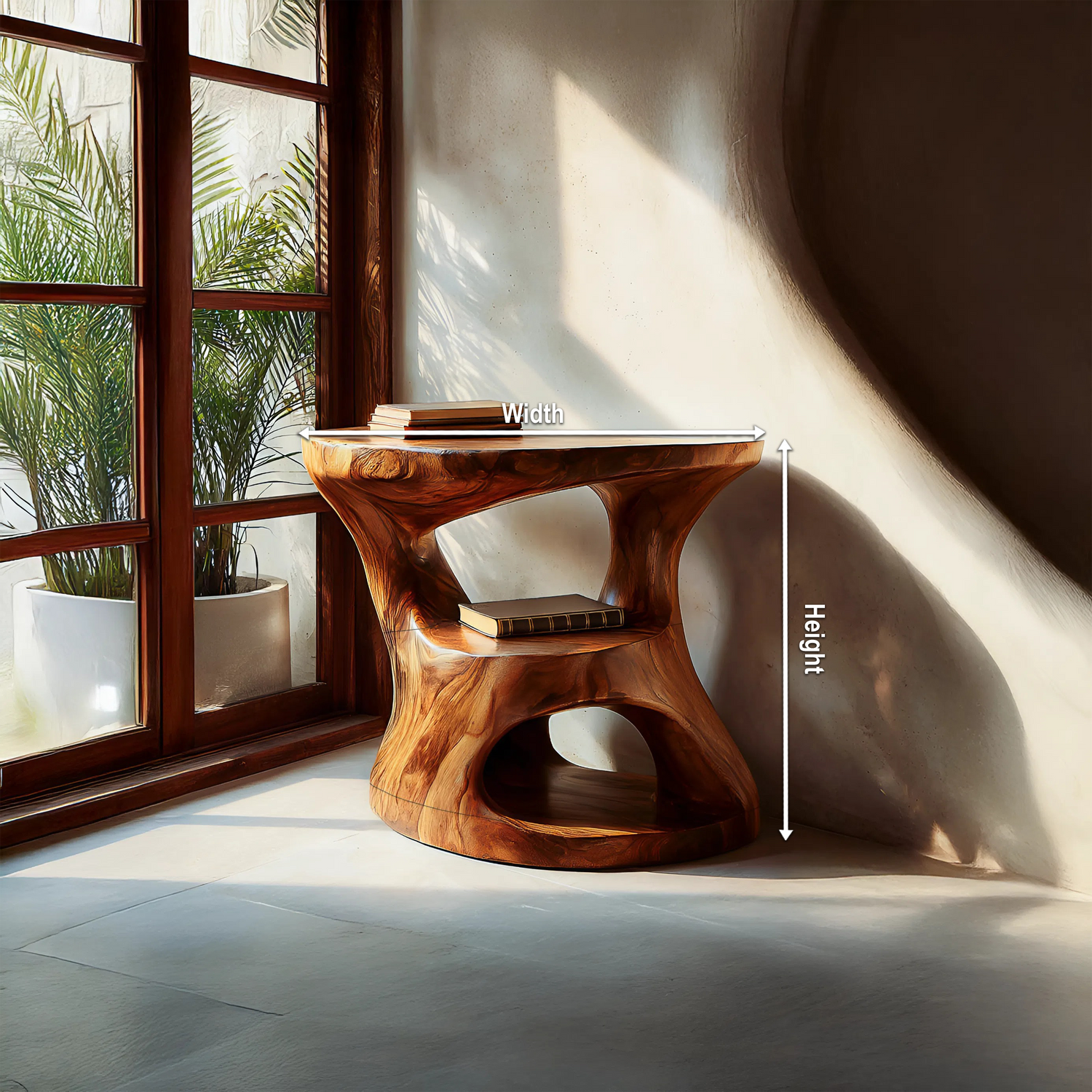 Unique Side Table For Living Room Or Office Spaces