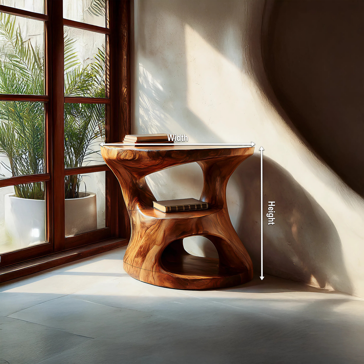 Unique Side Table For Living Room Or Office Spaces