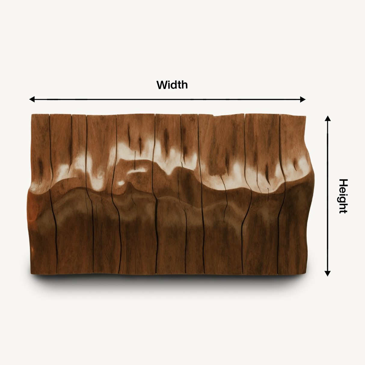Modern Abstract Wall Art Carved Sculpture For Living Room And Office Wall