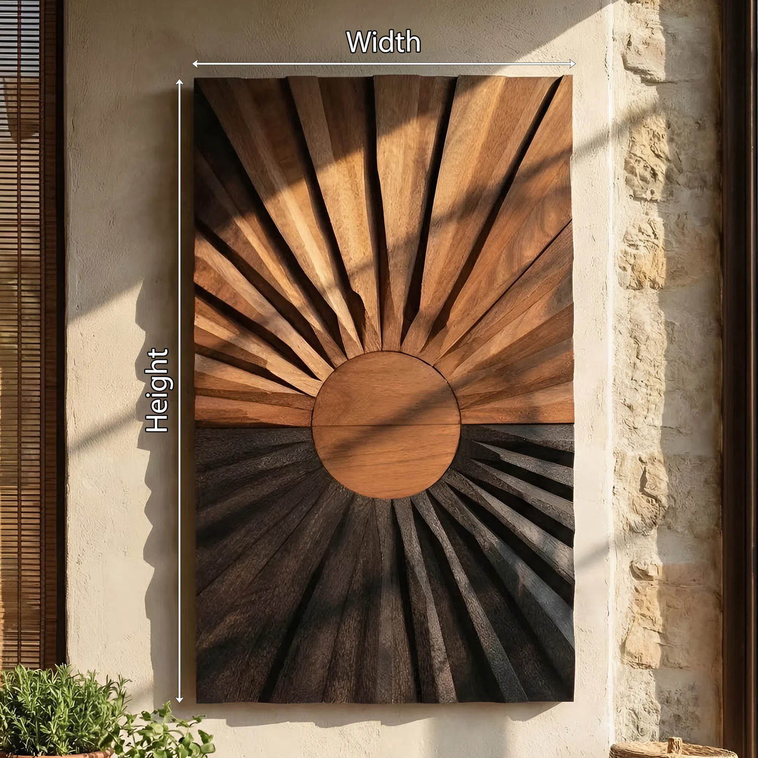 Modern Sculptural Wall Sculpture For Entryway Accent