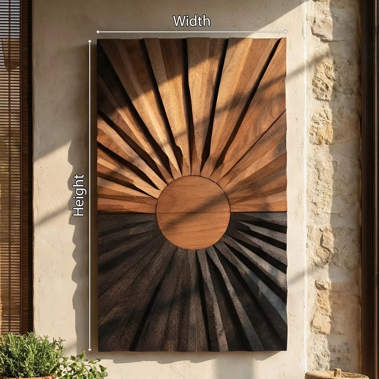 Modern Sculptural Wall Sculpture For Entryway Accent