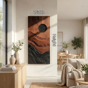 Contemporary Abstract 3D Wall Art For Living Area Decor