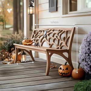 Mid Century Wooden Bench For Living Room And Entryway Furniture