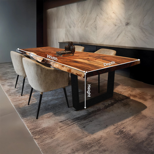 Dining Room Handcrafted Solid Wood Dining Table Artisan