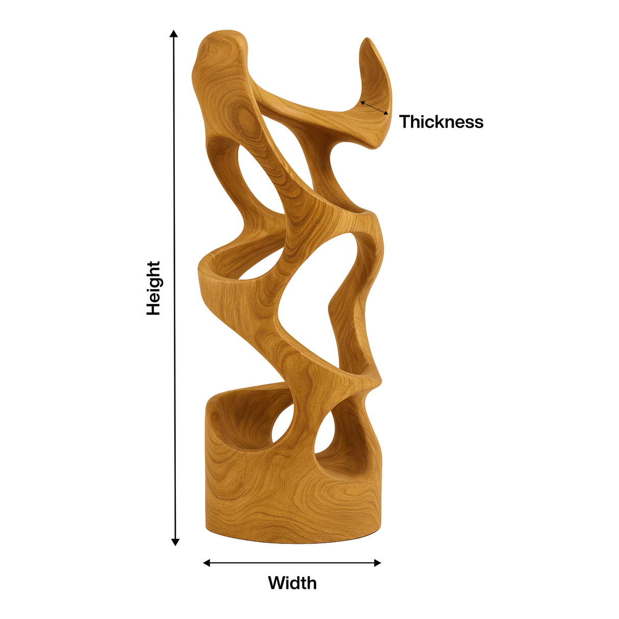 Modern Abstract Table Lamp For Bedroom Or Living Room