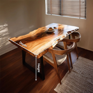 Kitchen Decor Farmhouse Solid Wood Dining Table Country