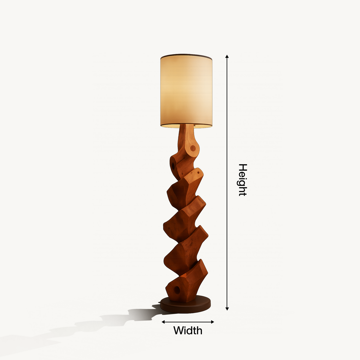 Modern Sculptural Table Lamp Set For Bedroom And Living Room