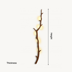 Minimalist Branch Wall Light For Hallway Or Living Room