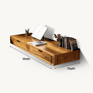 Modern Floating Desk For Bedroom And Office Setup