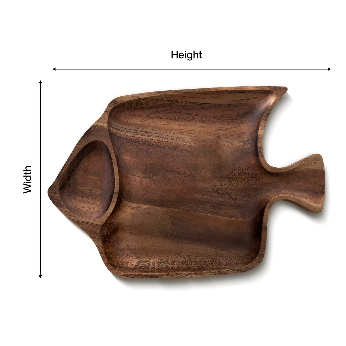 Playful Fish-Shaped Snack Tray For Breakfast Or Tea