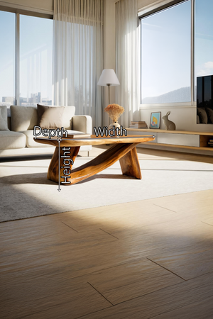 Modern Wooden Live Edge Coffee Table For Furniture Decor And Home Style