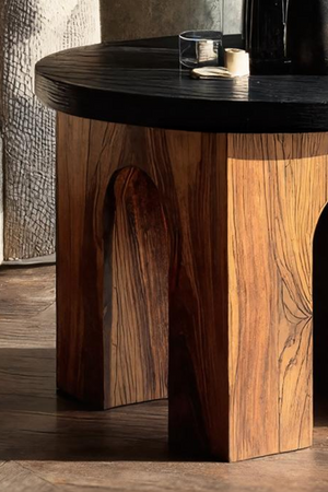 Modern Live Edge Side Table For Contemporary Home Style
