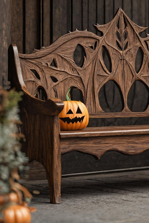 Mid Century Halloween Patio Chair For Spooky Outdoor Design