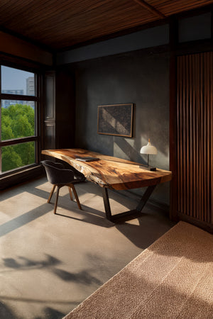 Modern Solid Wood Desk For Bedroom Furniture