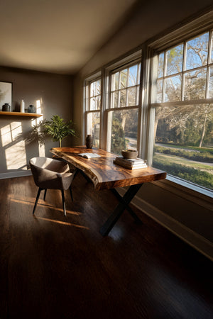 Modern Solid Wood Tabletop For Living Room Design
