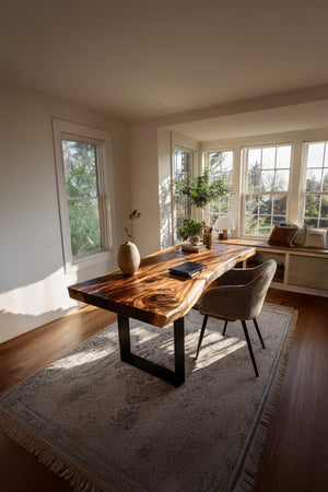 Handcrafted Solid Wood Tabletop For Furniture Decor