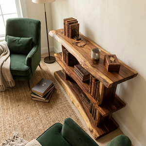 Modern Large Display Shelf For Living Room Storage And Furniture Decor