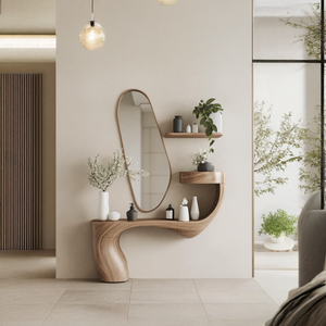 Farmhouse Live Edge Vanity for Modern Bathroom Decor