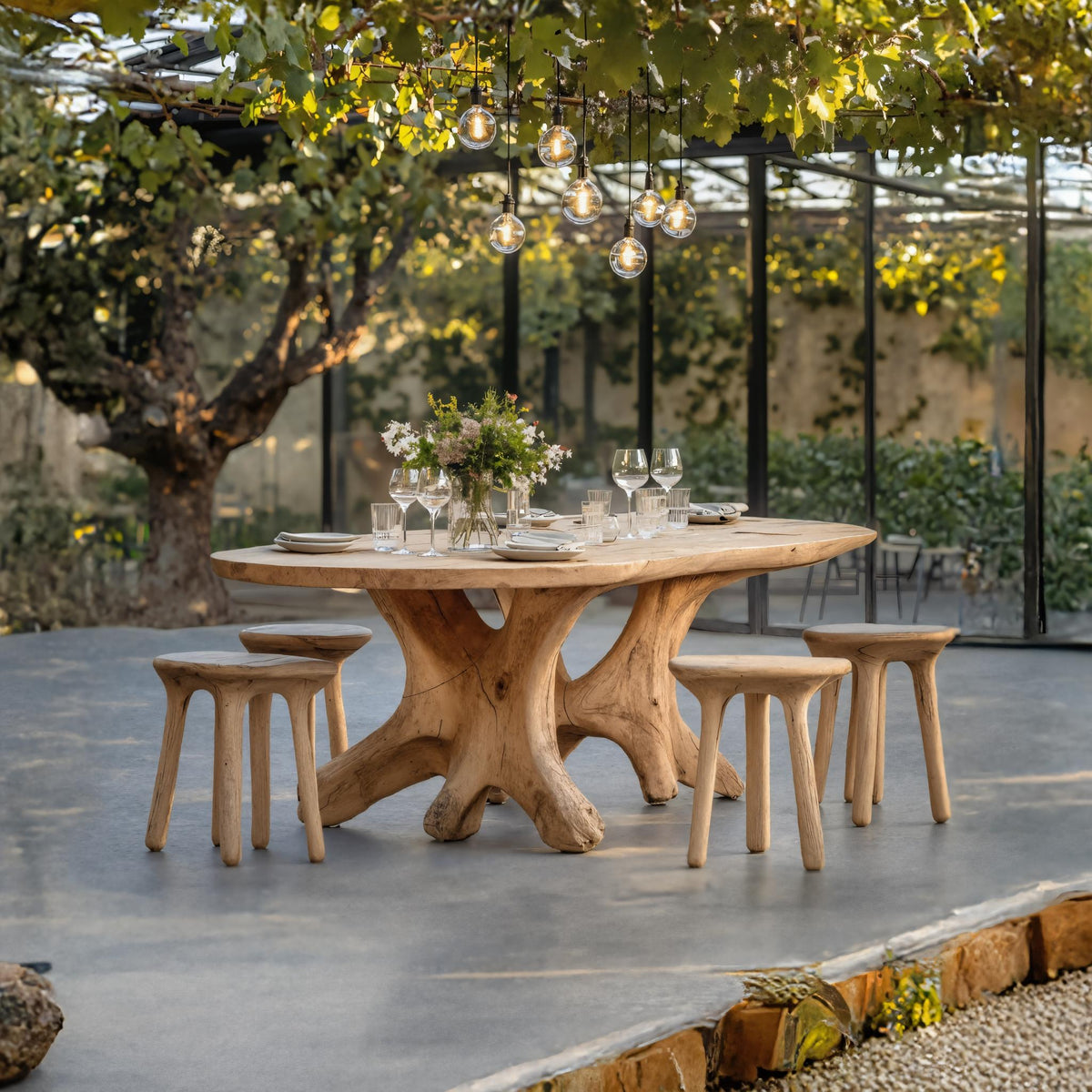 Handcrafted Wooden Dining Table For Furniture Decor – ET Woodcrafts
