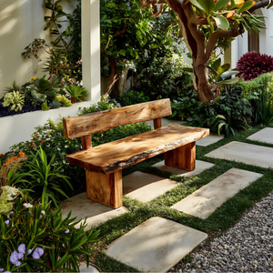 Minimal Outdoor Bench For Garden Furniture