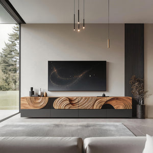 Farmhouse TV Cabinet For Living Room Furniture