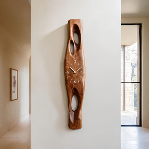 Minimalist Wall Clock Vertical Decor For Living Room