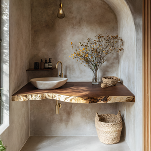 Mid Century Floating Vanity For Stylish Bathroom