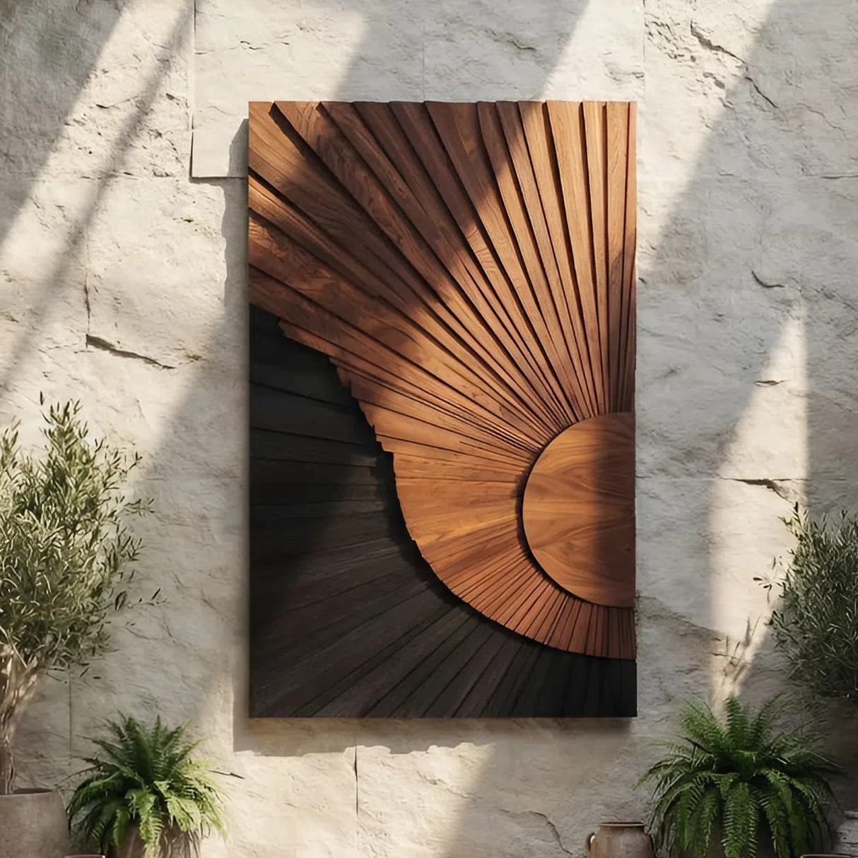 Minimalist Abstract Wall Art Panel For Bedroom Decor