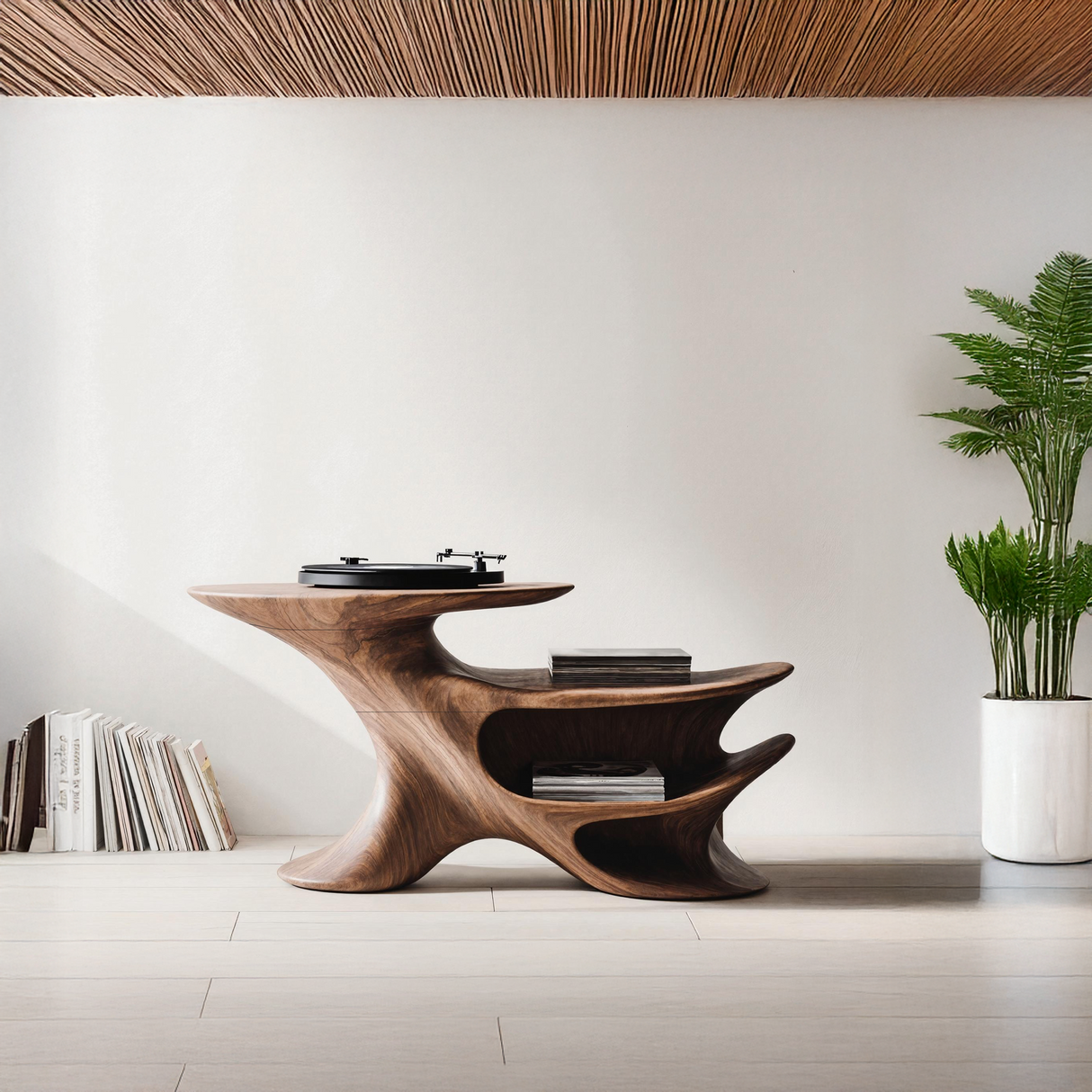 Handcrafted Record Stand Music Lover's Dream
