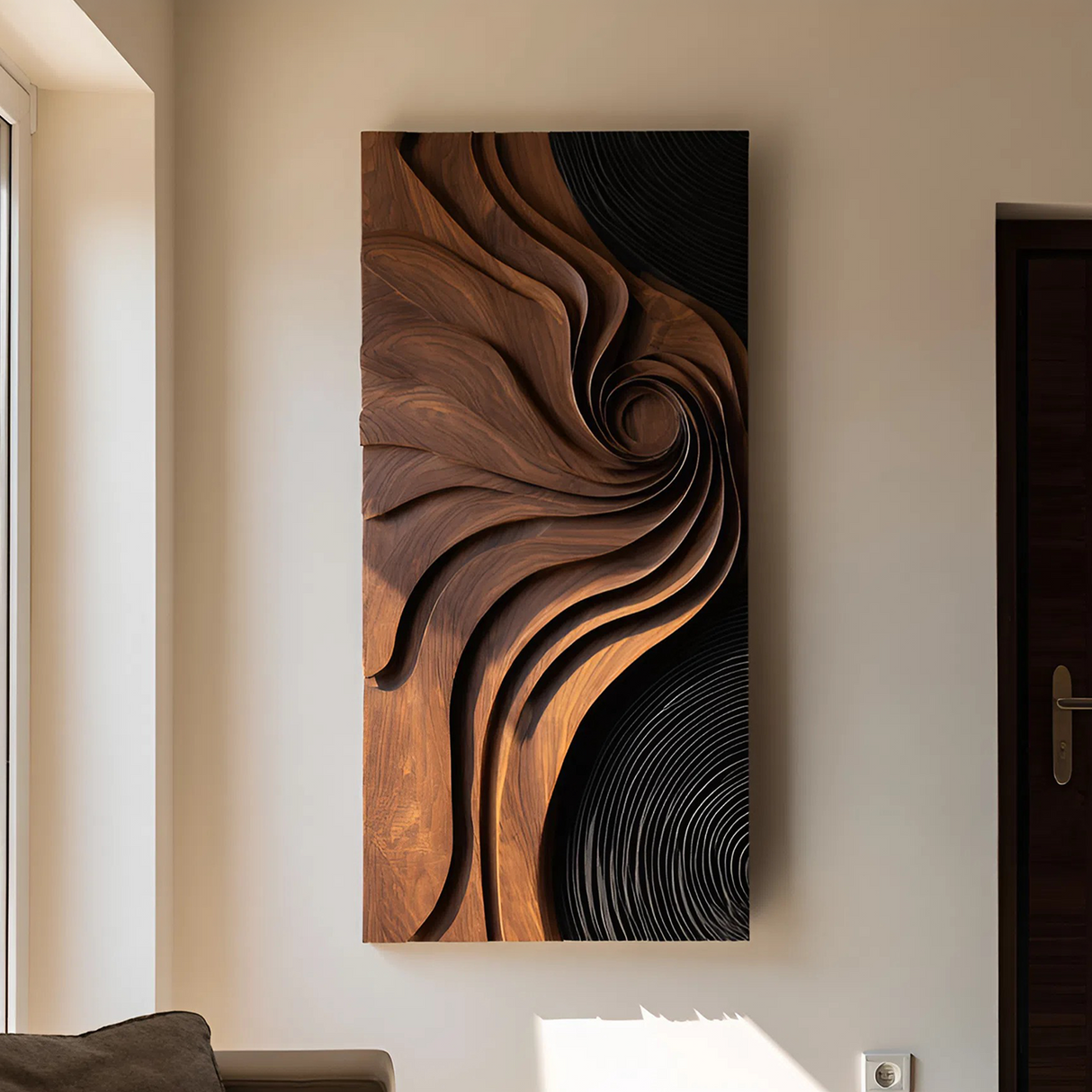 Minimalist Abstract 3D Wall Art For Bedroom Decor