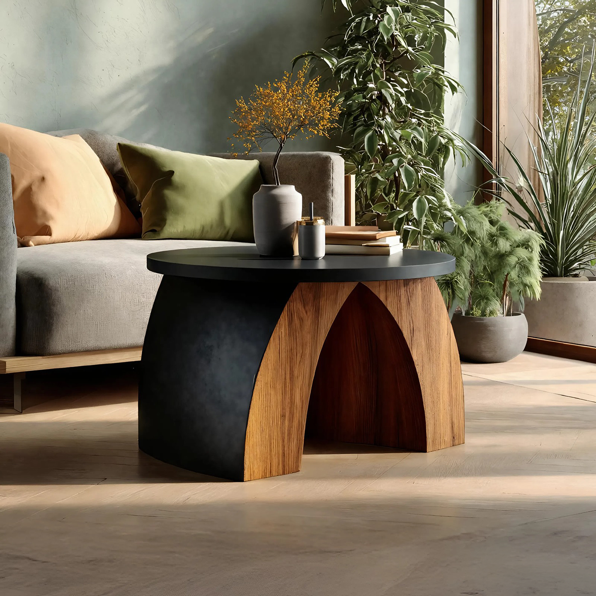 Farmhouse Wooden Side Table For Rustic Furniture Decor – ET Woodcrafts