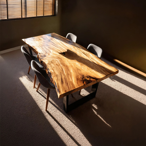 Dining Room Mid Century Solid Wood Dining Table Classic